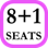 8+1 SEATS